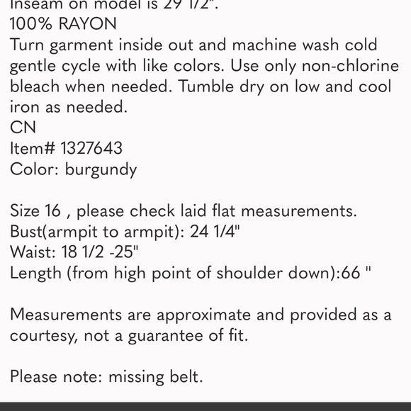 NEW Eloquii Flowy Wide Leg Jumpsuit, 16 - Picture 16 of 16